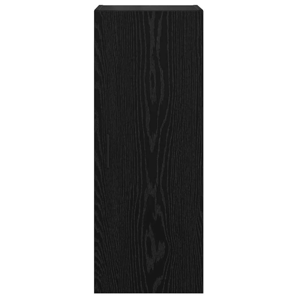 Meuble mural Chêne noir 34,5 x 34 x 90 cm Bois d'ingénierie - XIOS
