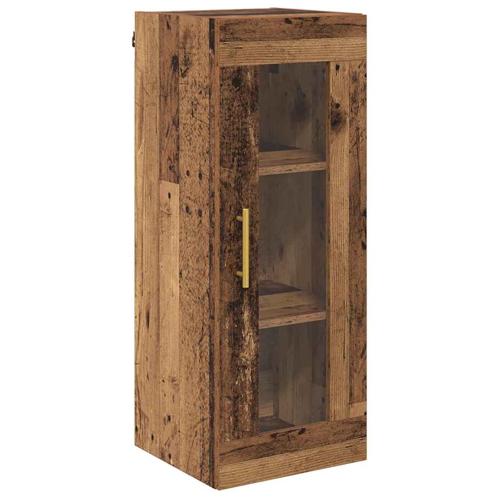 Meuble mural Bois Ancien 34,5 x 34 x 90 cm - XIOS
