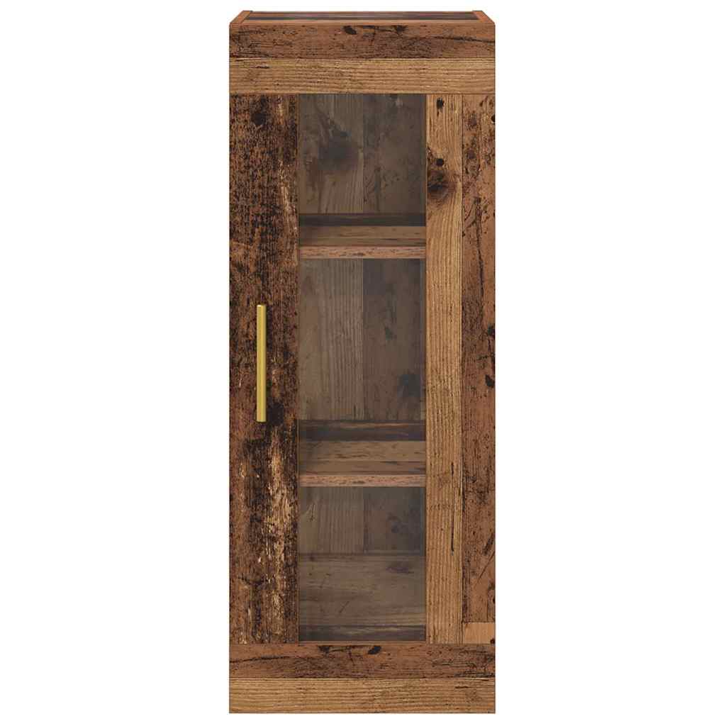 Meuble mural Bois Ancien 34,5 x 34 x 90 cm - XIOS