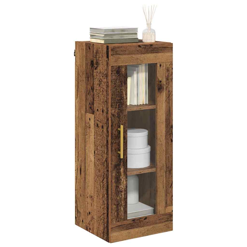 Meuble mural Bois Ancien 34,5 x 34 x 90 cm - XIOS