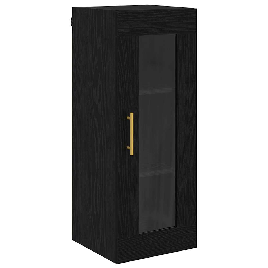 Meuble mural Chêne noir 34,5 x 34 x 90 cm - XIOS
