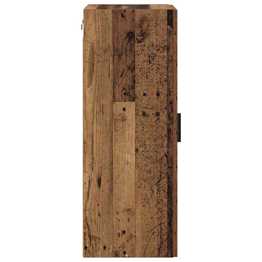 Meuble mural Bois Ancien 34,5 x 34 x 90 cm - XIOS