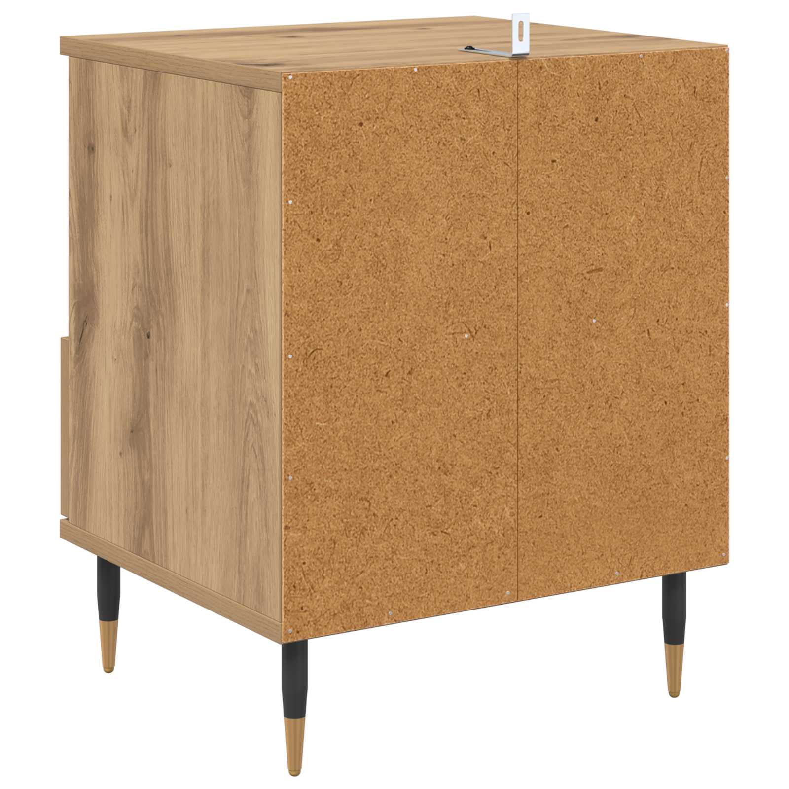 Cabinet de chevet 2 pcs Chêne artisanal 40 x 35 x 50 cm - XIOS