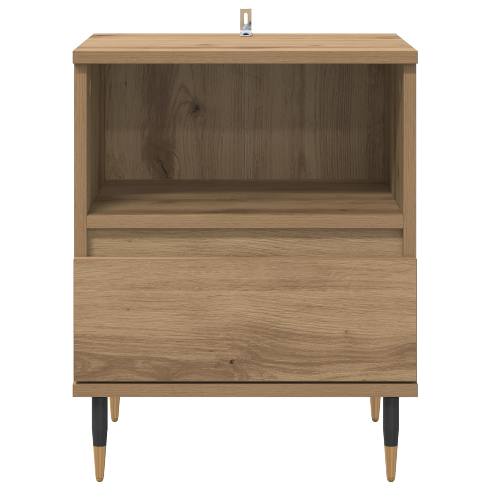 Cabinet de chevet 2 pcs Chêne artisanal 40 x 35 x 50 cm - XIOS