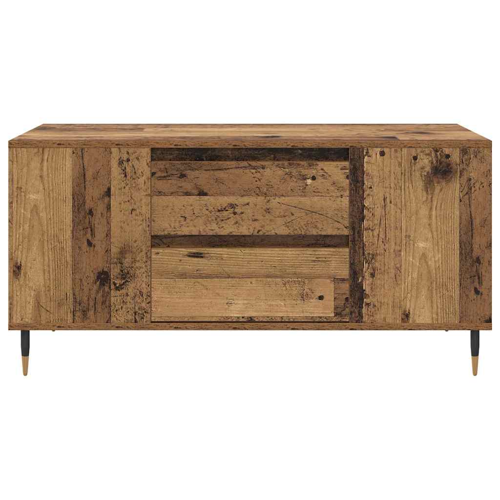 Table basse Bois ancien 102 x 44,5 x 50 cm Bois d'ingénierie - XIOS
