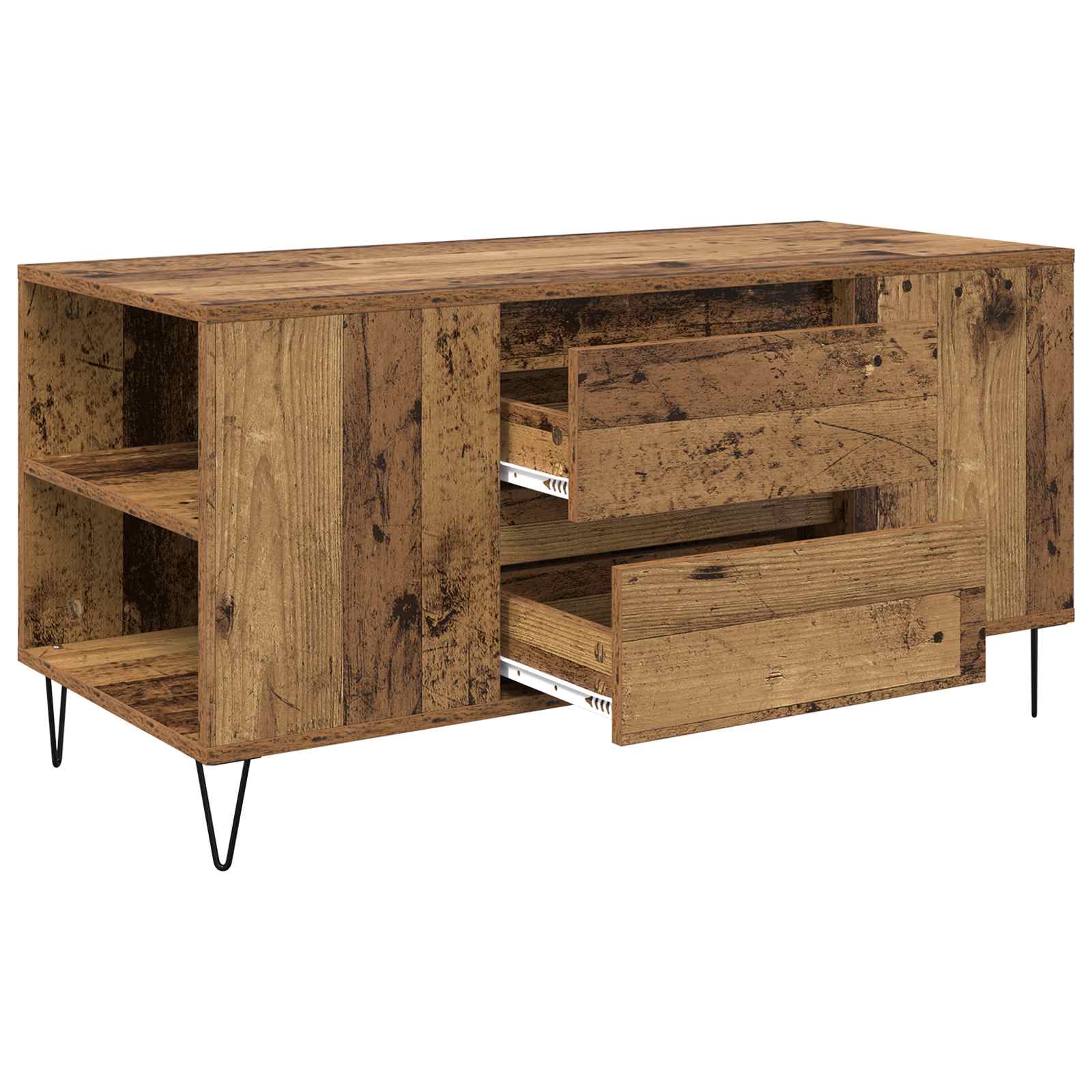 Table basse Bois Ancien 102 x 44,5 x 50 cm Bois d'ingénierie - XIOS