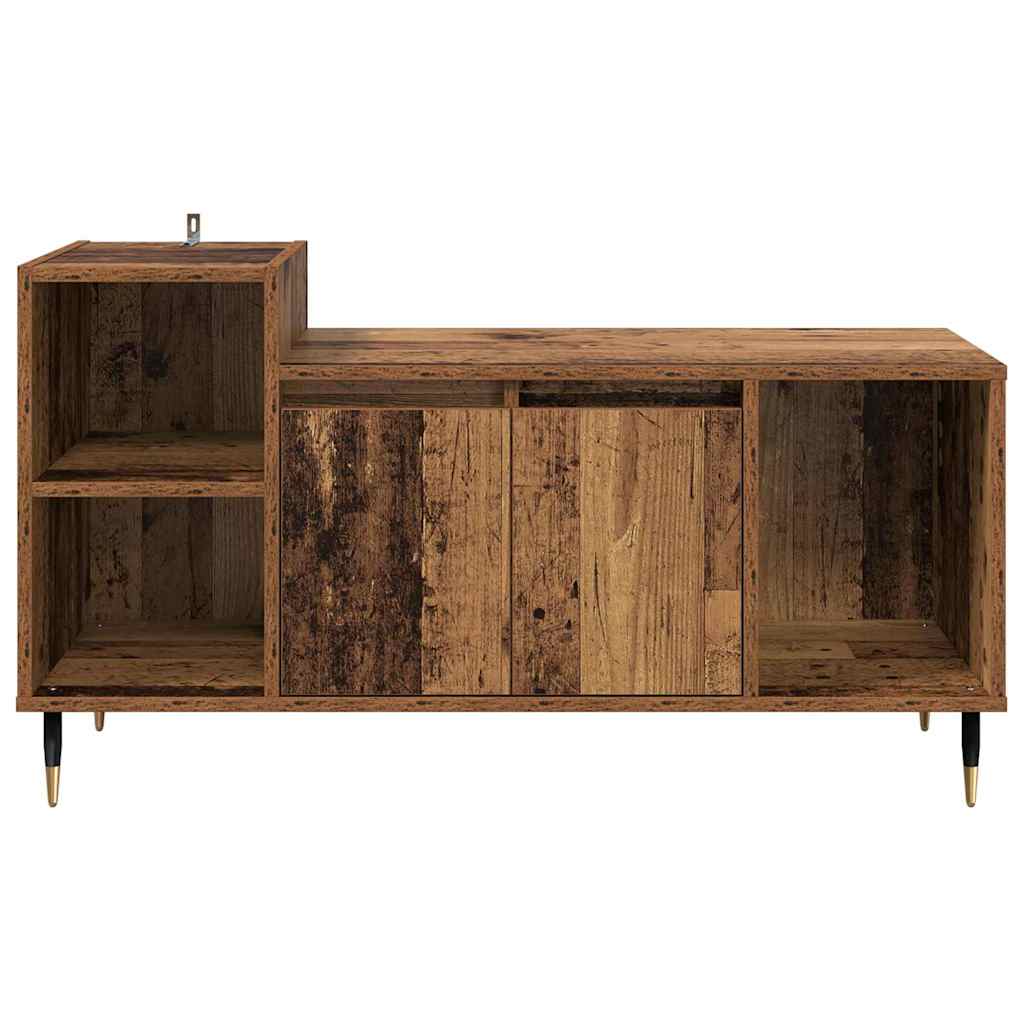 Meuble TV 100 x 35 x 55 cm Bois Ancien Bois d'ingénierie - XIOS