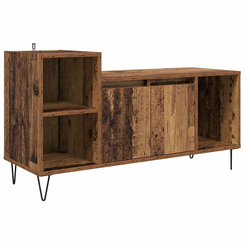 Meuble TV 100 x 35 x 55 cm Bois Ancien Bois d'ingénierie - XIOS