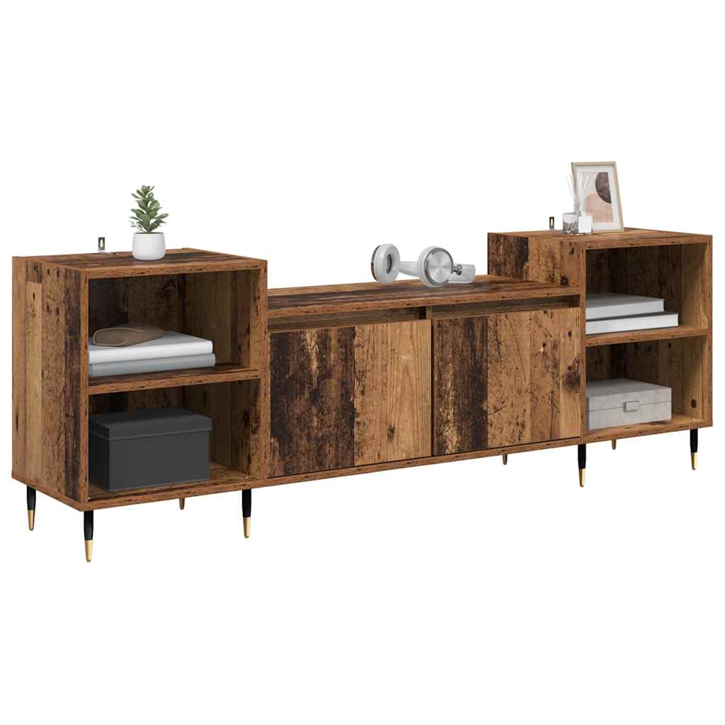 Meuble TV Bois Ancien 160 x 35 x 55 cm Bois d'ingénierie - XIOS