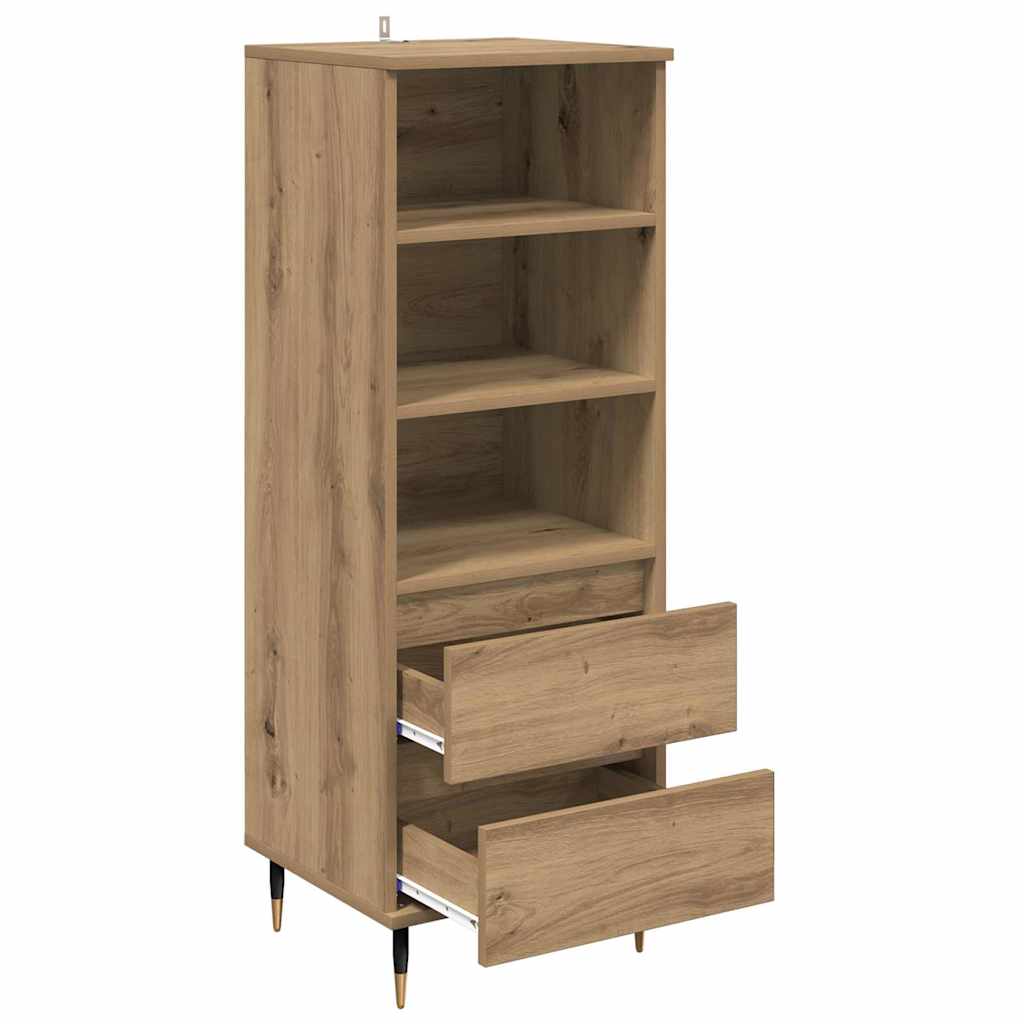 Haut Armoire Chêne artisanal 40 x 36 x 110 cm Bois d'ingénierie - XIOS