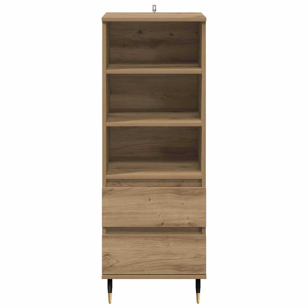 Haut Armoire Chêne artisanal 40 x 36 x 110 cm Bois d'ingénierie - XIOS