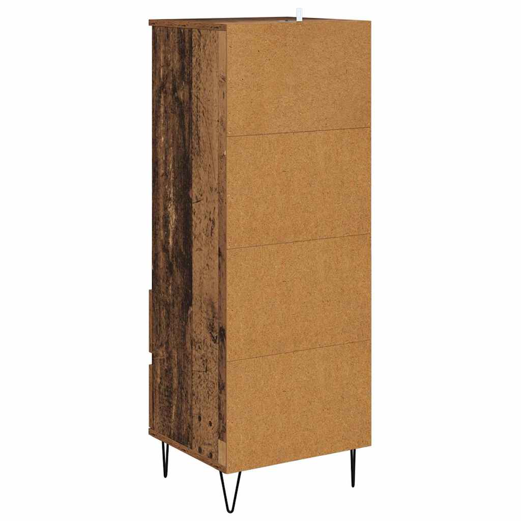 Haut Armoire Bois Ancien 40 x 36 x 110 cm Bois d'ingénierie - XIOS