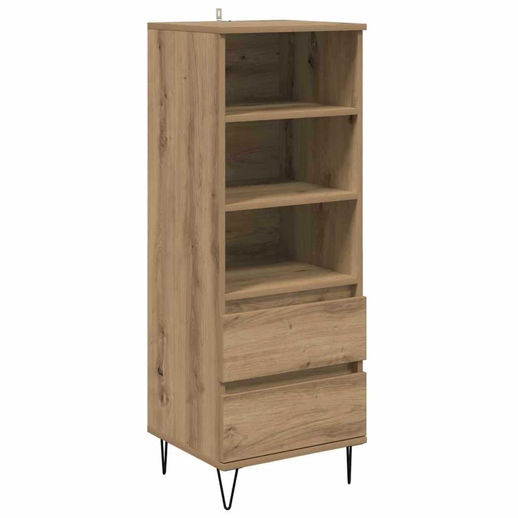 Haut Armoire Chêne artisanal 40 x 36 x 110 cm Bois d'ingénierie - XIOS