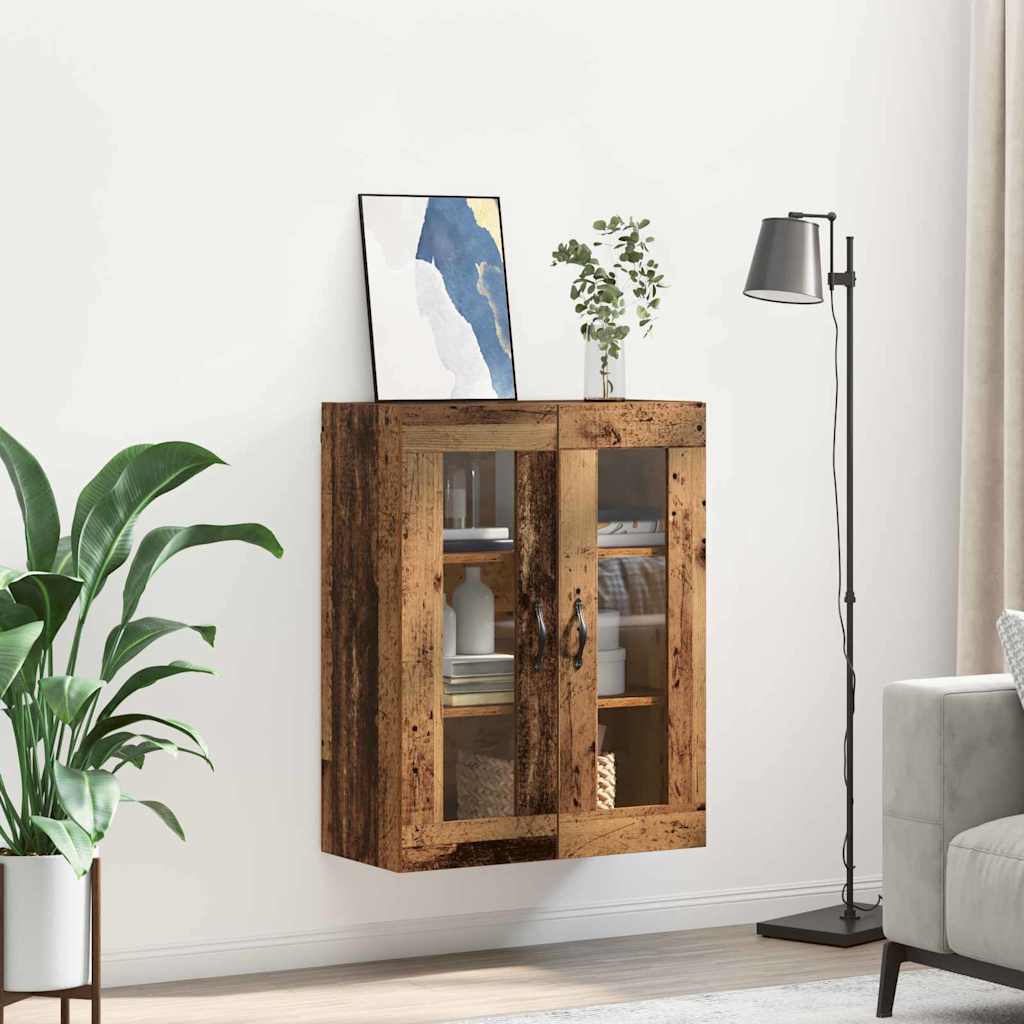 Meuble mural Bois Ancien 69,5 x 34 x 90 cm - XIOS