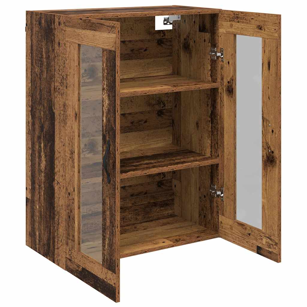 Meuble mural Bois Ancien 69,5 x 34 x 90 cm - XIOS