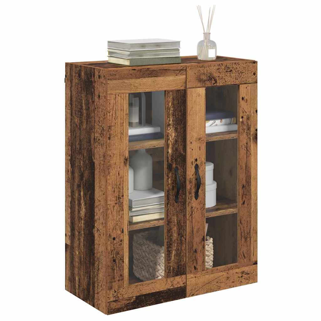 Meuble mural Bois Ancien 69,5 x 34 x 90 cm - XIOS