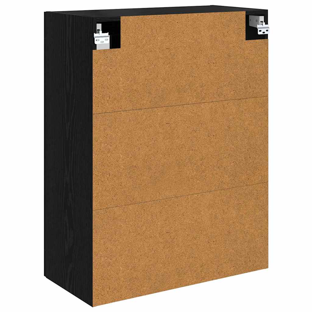 Meuble mural Chêne noir 69,5 x 34 x 90 cm - XIOS