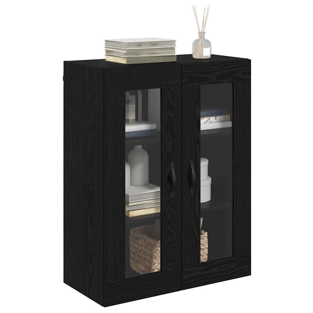 Meuble mural Chêne noir 69,5 x 34 x 90 cm - XIOS