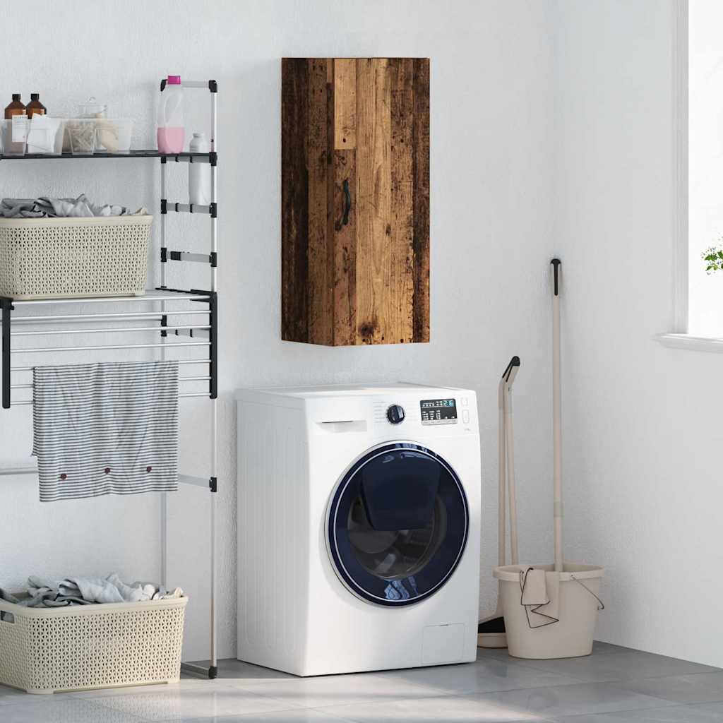 Meuble mural Bois Ancien 34,5 x 34 x 90 cm Bois d'ingénierie - XIOS