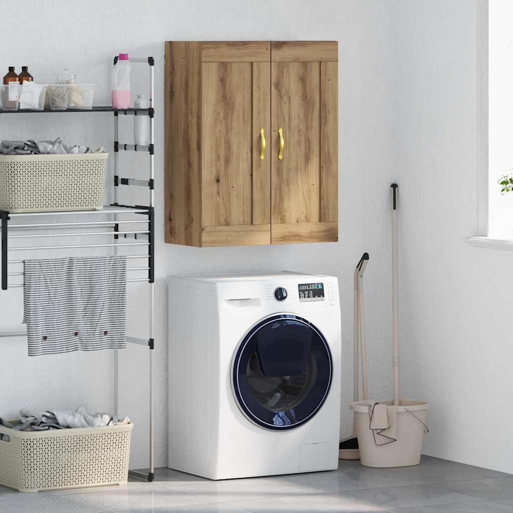 Meuble mural Chêne artisanal 69,5 x 34 x 90 cm - XIOS