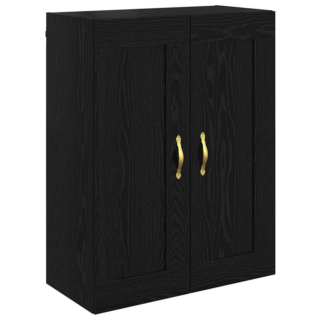 Meuble mural Chêne noir 69,5 x 34 x 90 cm Bois d'ingénierie - XIOS