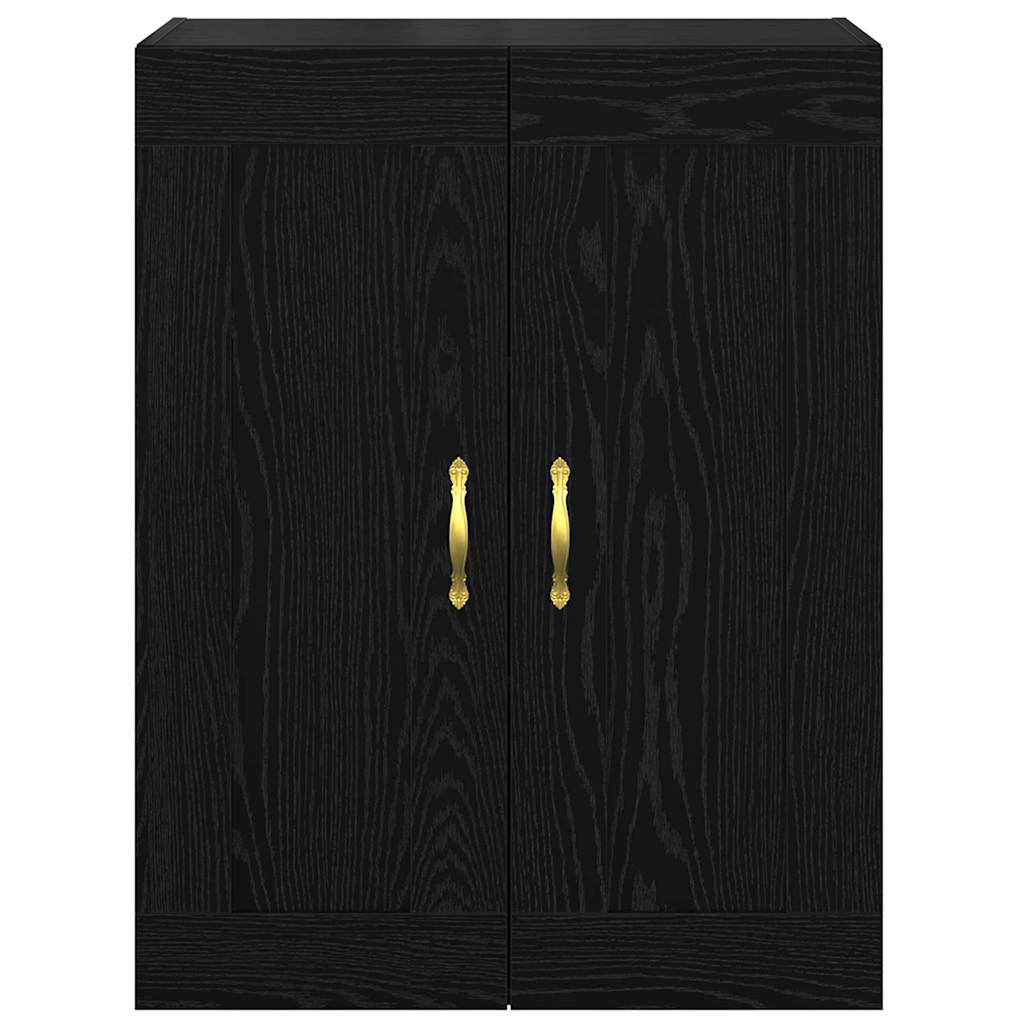 Meuble mural Chêne noir 69,5 x 34 x 90 cm Bois d'ingénierie - XIOS