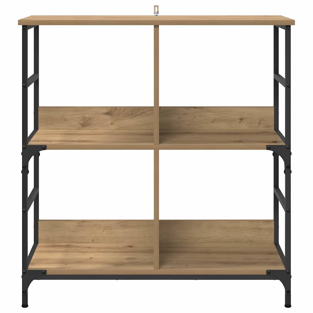 Étagère chêne artisanal 78.5 x 33 x 82 cm Bois d'ingénierie - XIOS