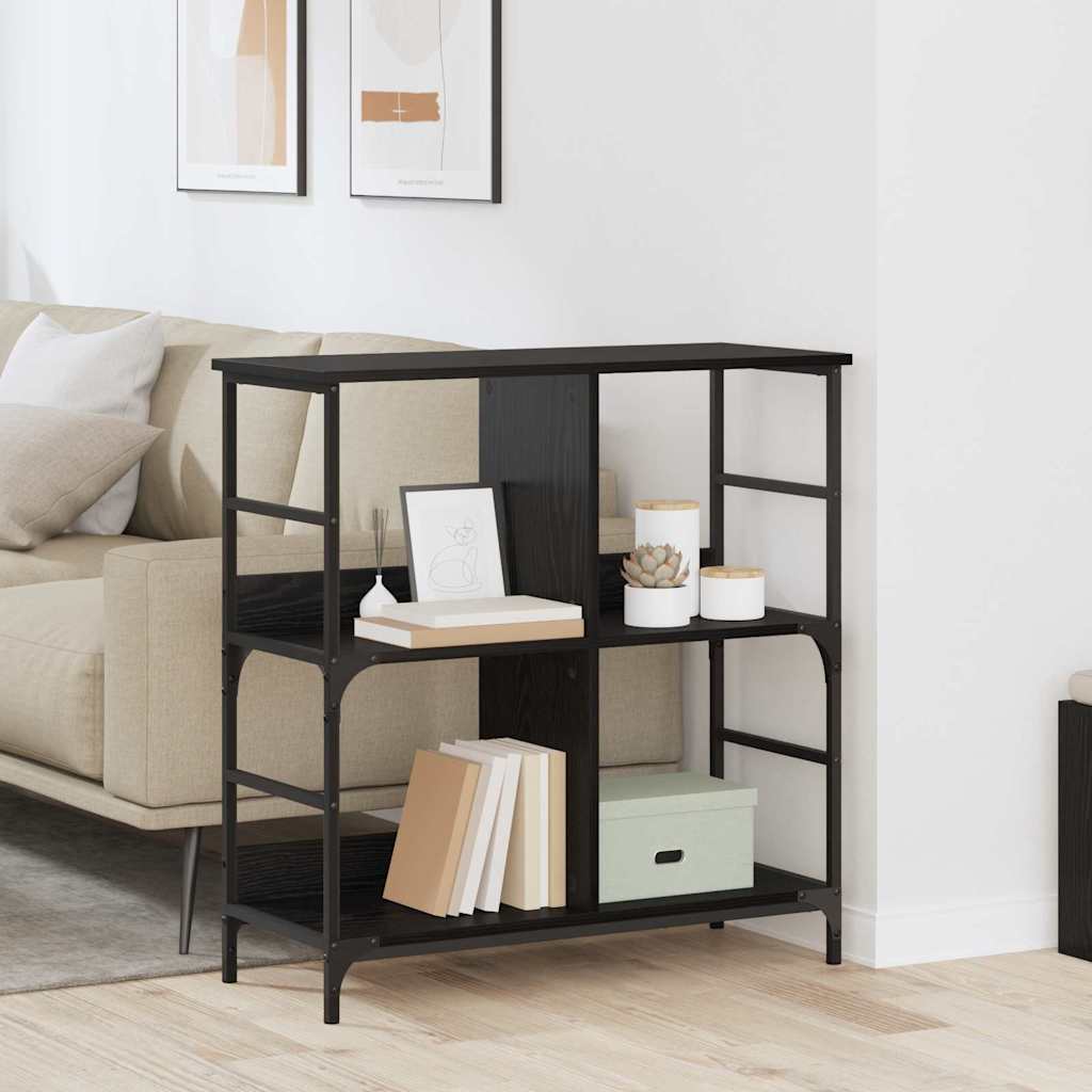 Étagère Chêne noir 78.5 x 33 x 82 cm Bois d'ingénierie - XIOS