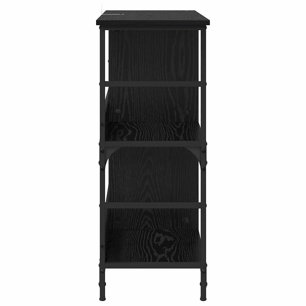 Étagère Chêne noir 78.5 x 33 x 82 cm Bois d'ingénierie - XIOS