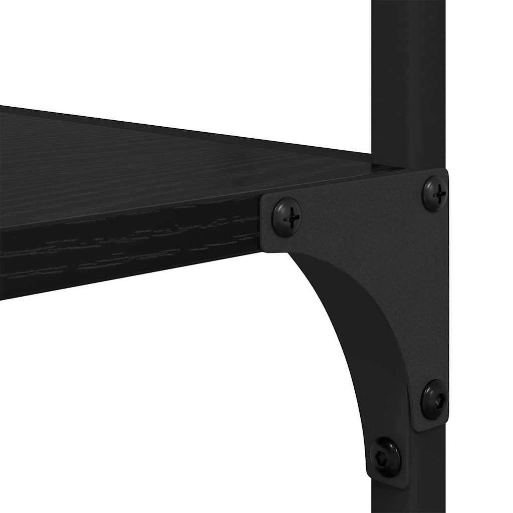Étagère Chêne noir 50 x 33 x 153 cm Bois d'ingénierie - XIOS