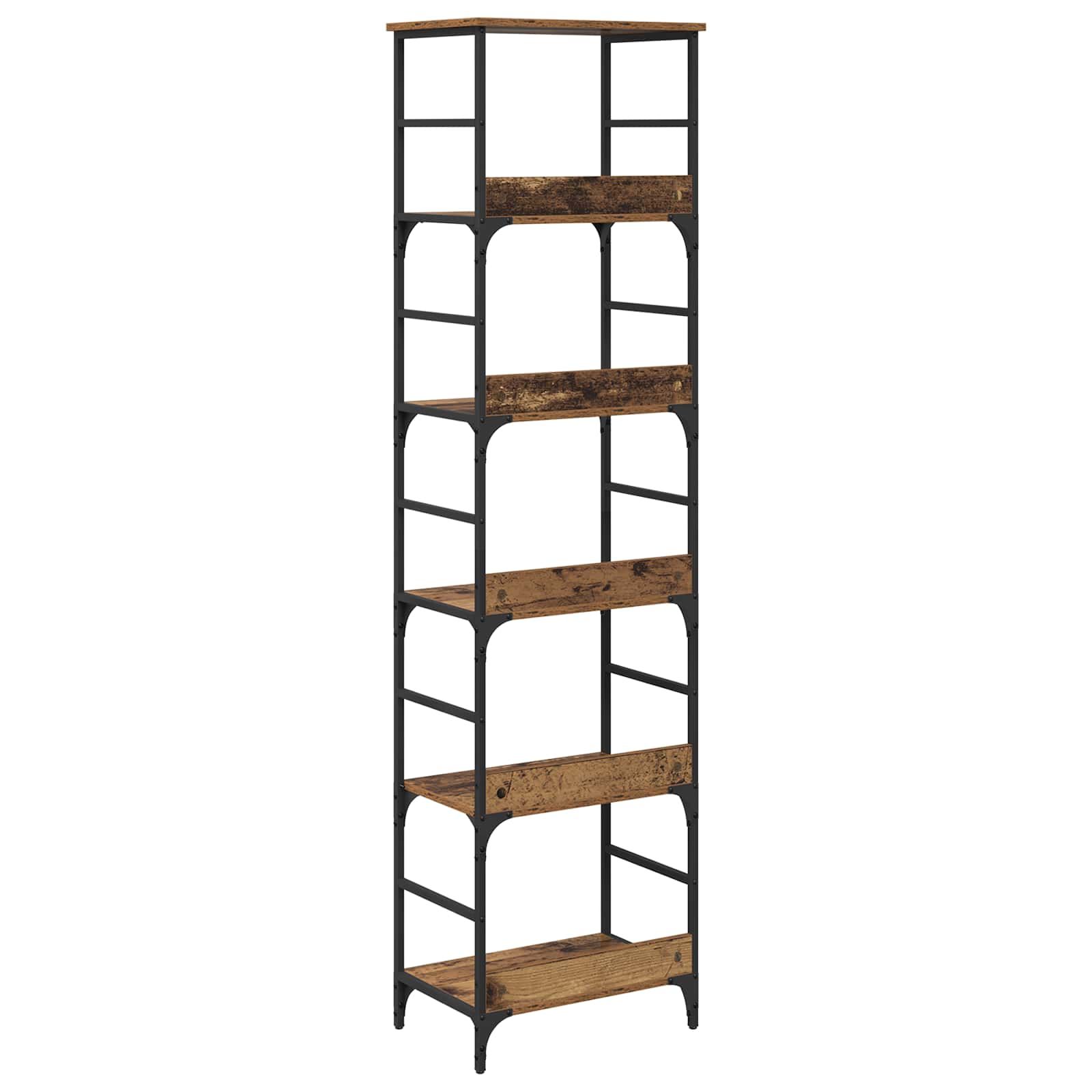 Étagère Bois ancien 50 x 33 x 188,5 cm Bois d'ingénierie