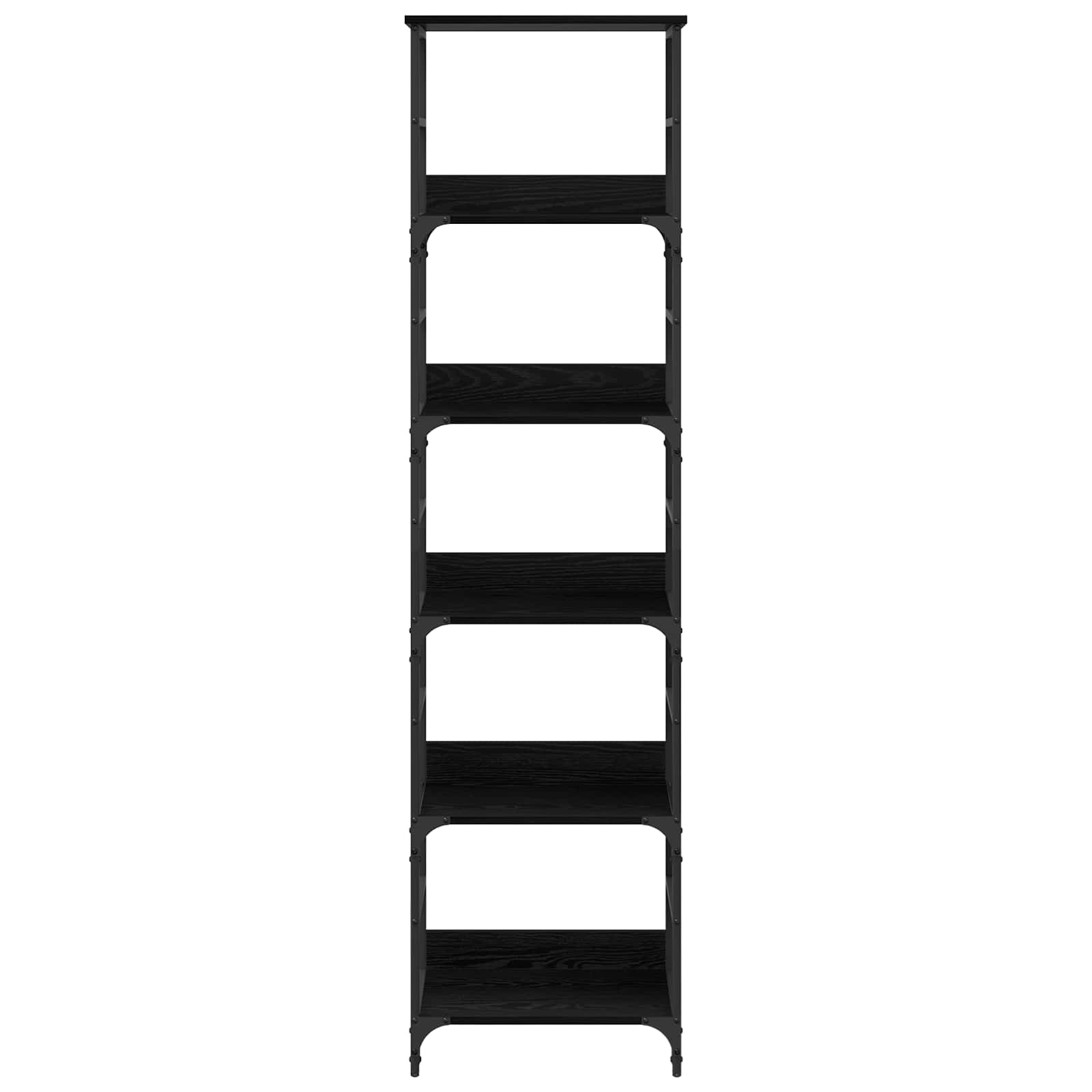Étagère Chêne noir 50 x 33 x 188,5 cm Bois d'ingénierie - XIOS