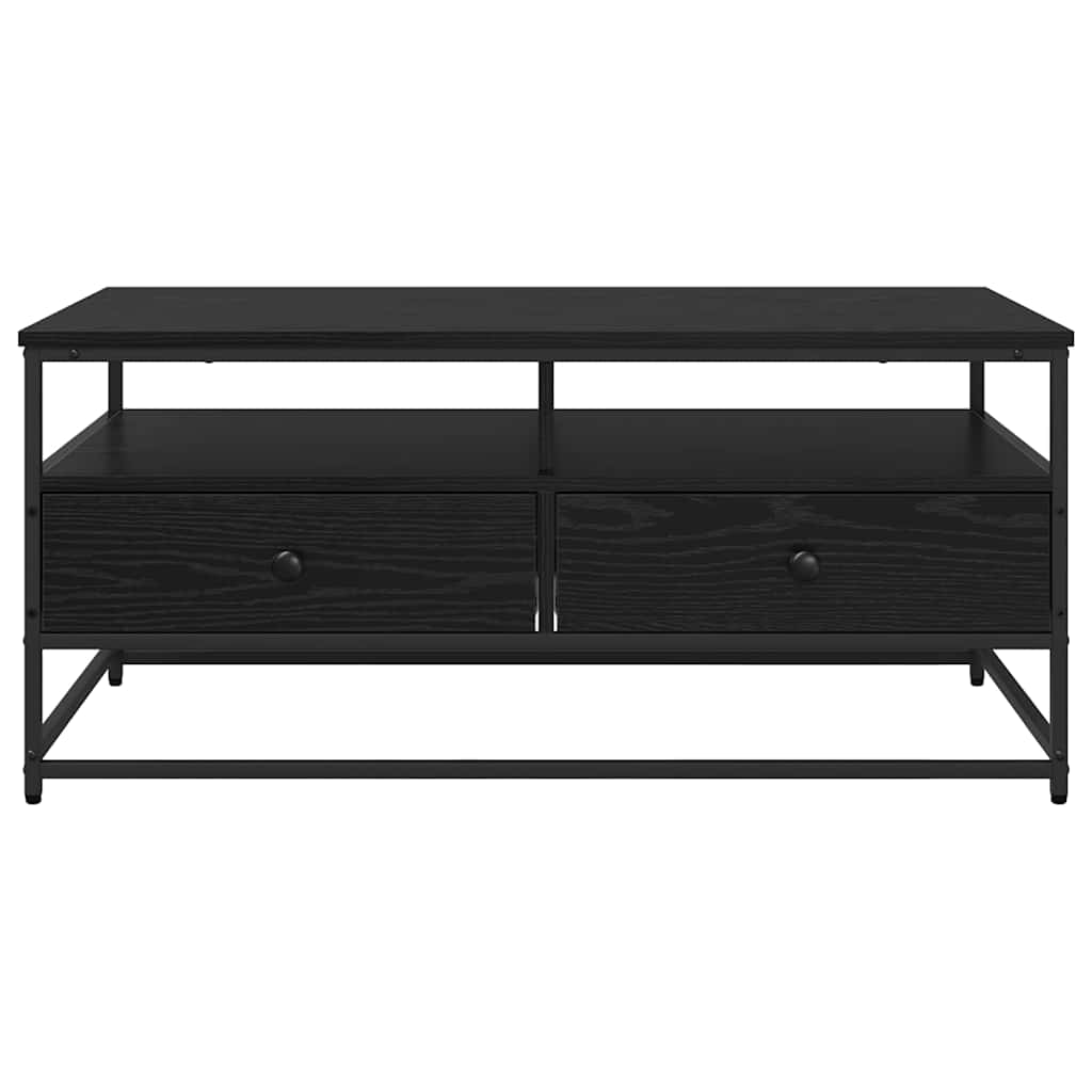 Table basse Chêne noir 100 x 51 x 45 cm Bois d'ingénierie - XIOS