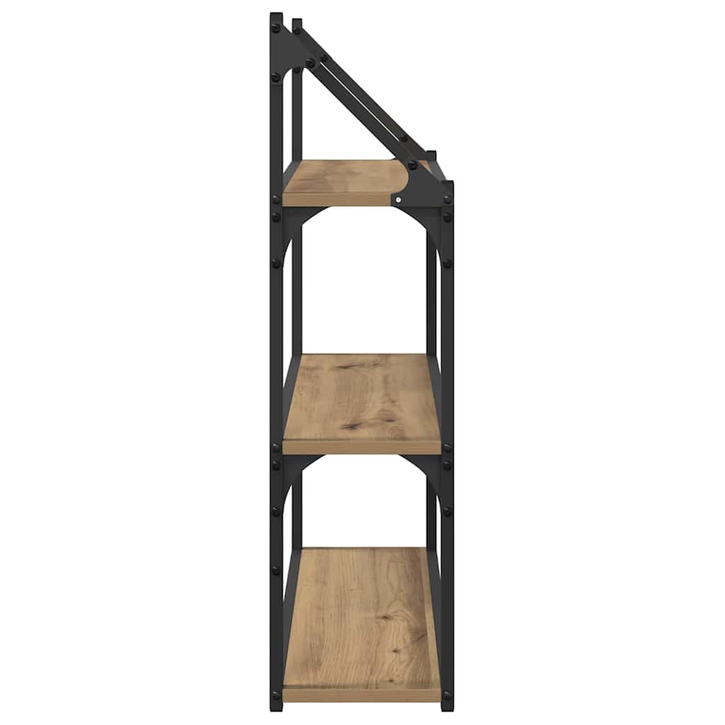 Étagère Murale avec étagère Chêne artisanal 60 x 21 x 78,5 cm - XIOS