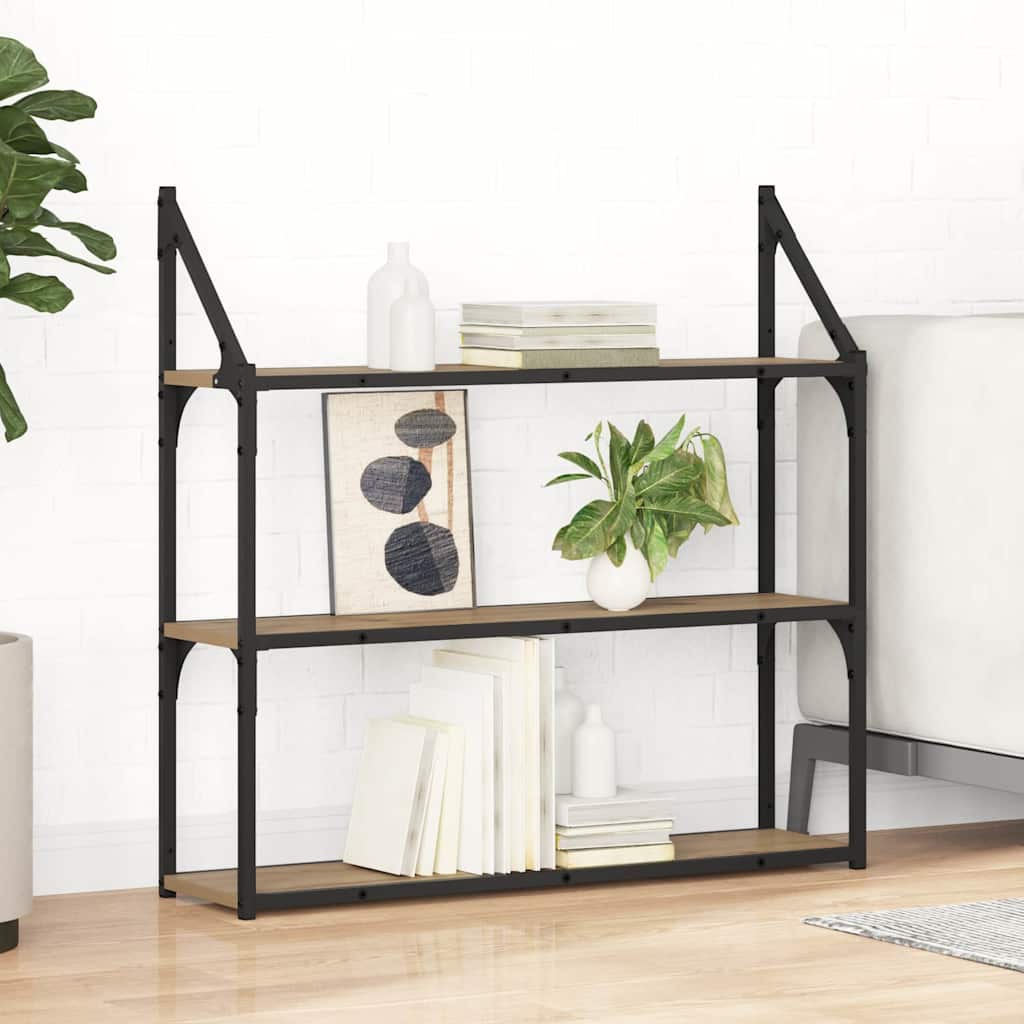 Étagère Murale avec étagère Chêne artisanal 80 x 21 x 78,5 cm - XIOS