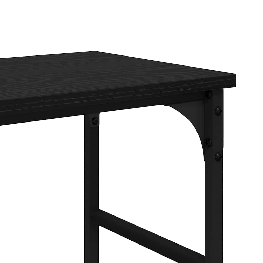 Table console Chêne noir 150 x 29 x 76,5 cm Bois d'ingénierie - XIOS