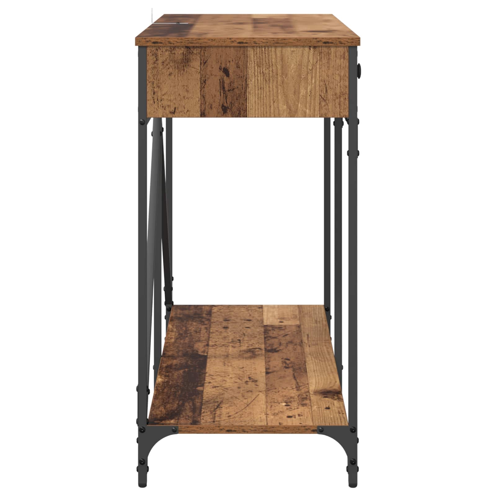 Table console Bois Ancien 100 x 39 x 78,5 cm Bois d'ingénierie - XIOS