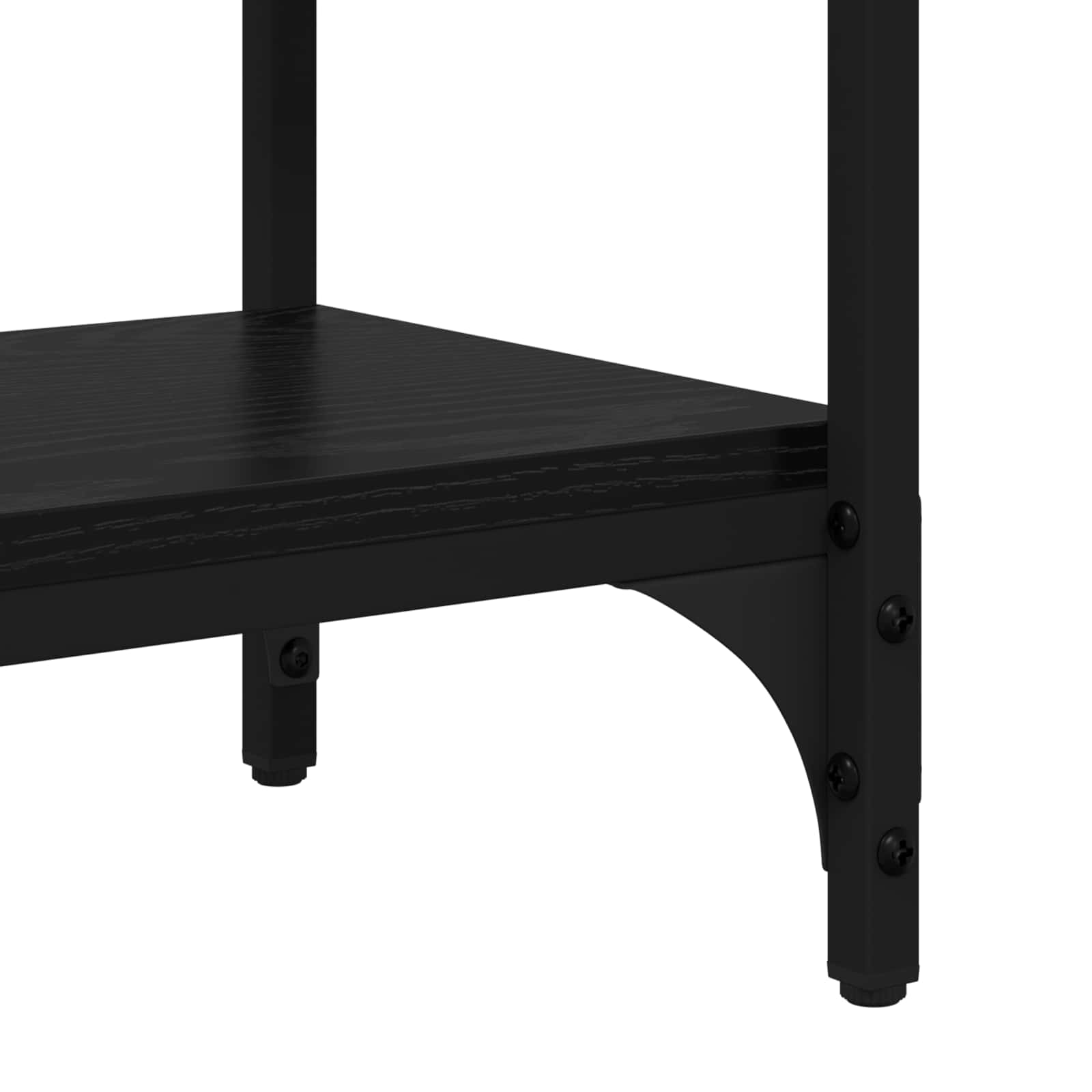 Table console Chêne noir 100 x 39 x 78,5 cm Bois d'ingénierie - XIOS