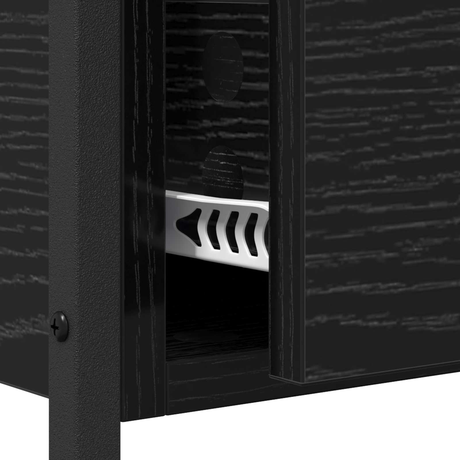 Table console Chêne noir 100 x 39 x 78,5 cm Bois d'ingénierie - XIOS