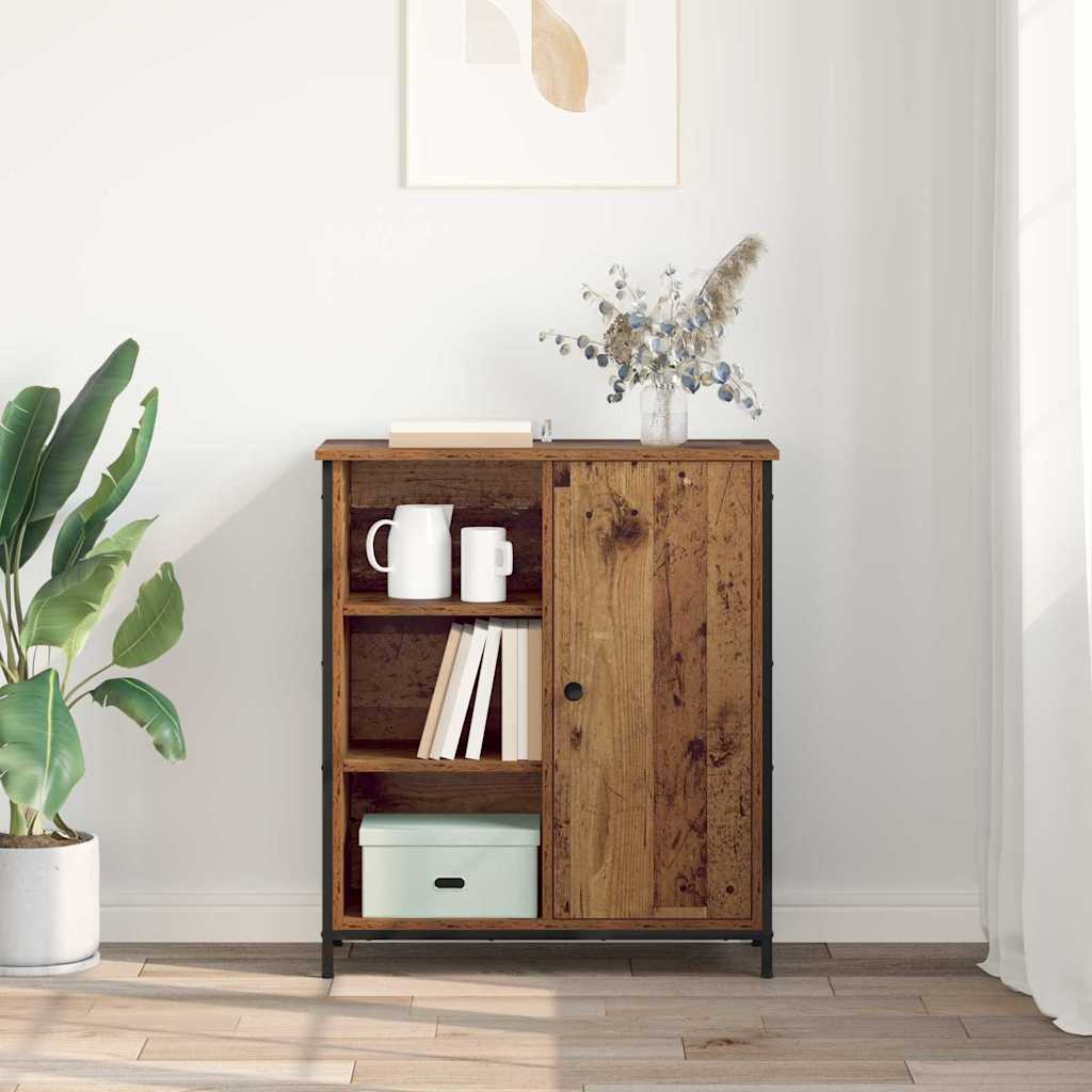 Buffet Bois Ancien 70 x 30 x 80 cm Bois d'ingénierie - XIOS