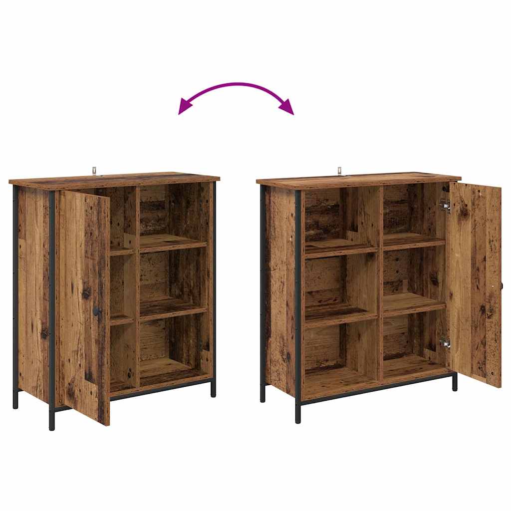 Buffet Bois Ancien 70 x 30 x 80 cm Bois d'ingénierie - XIOS