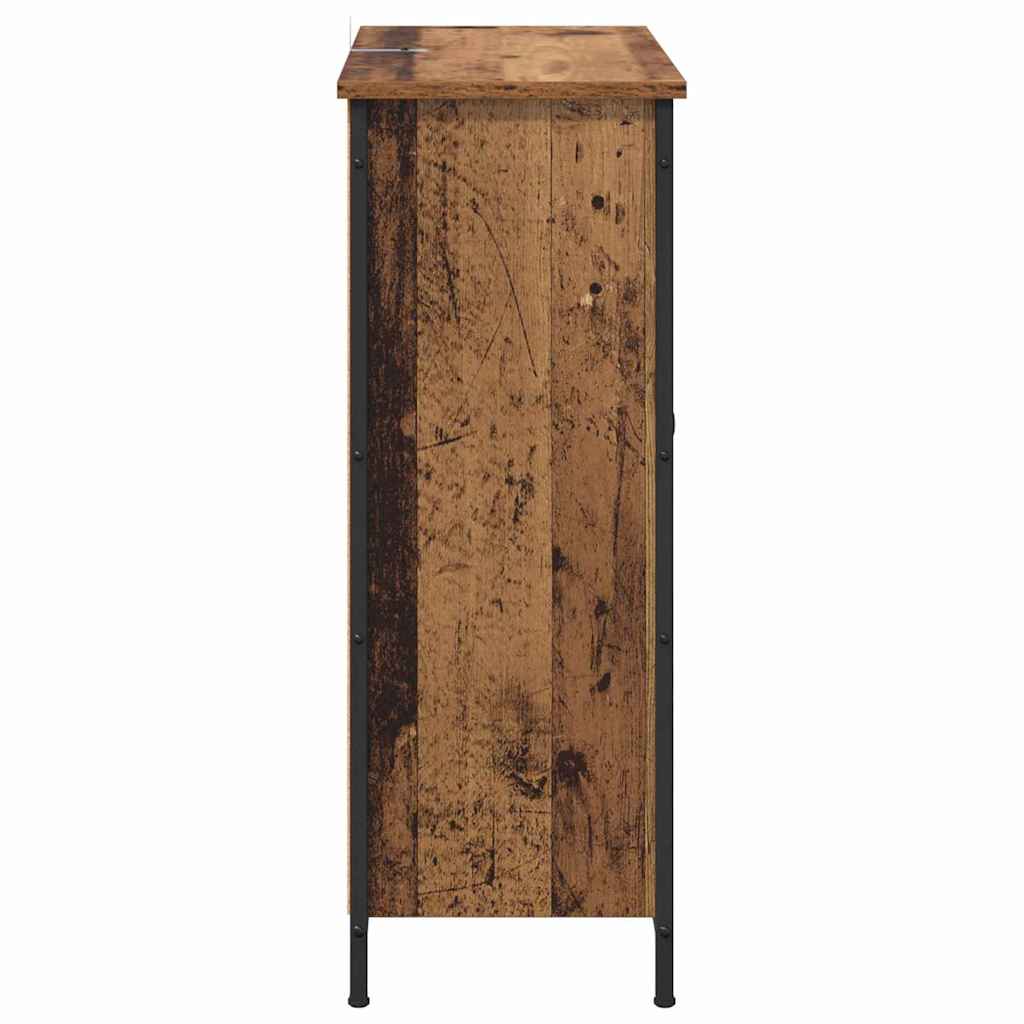 Buffet Bois Ancien 70 x 30 x 80 cm Bois d'ingénierie - XIOS