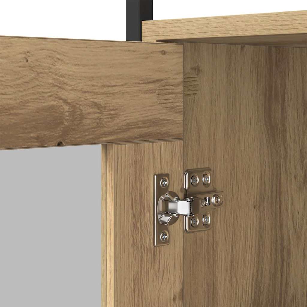 Buffet Chêne artisanal 100 x 35 x 80 cm Bois d'ingénierie - XIOS