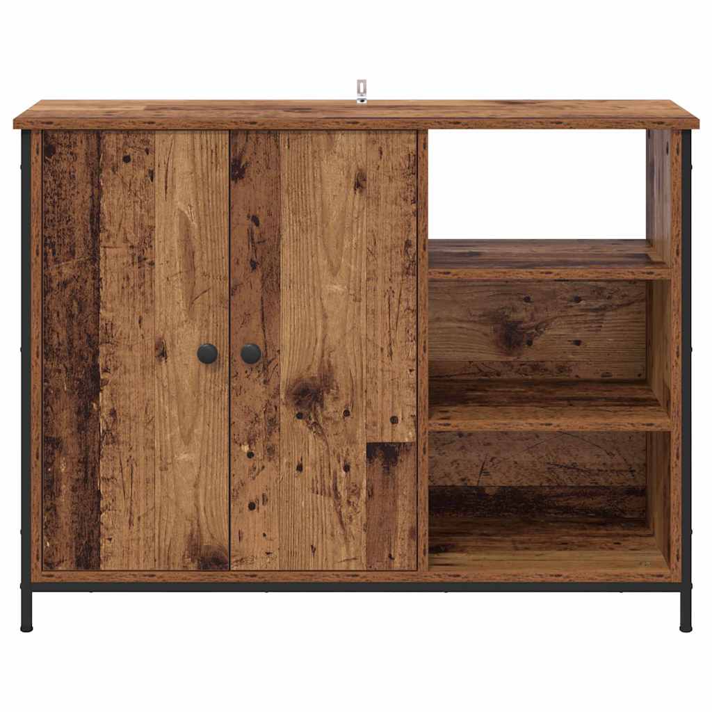 Buffet Bois Ancien 100 x 33 x 75 cm Bois d'ingénierie - XIOS