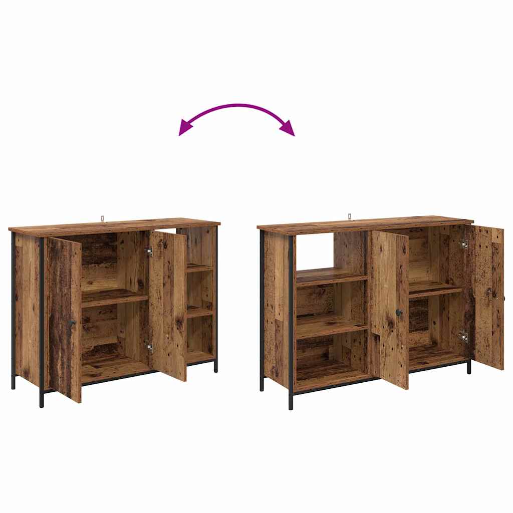Buffet Bois Ancien 100 x 33 x 75 cm Bois d'ingénierie - XIOS