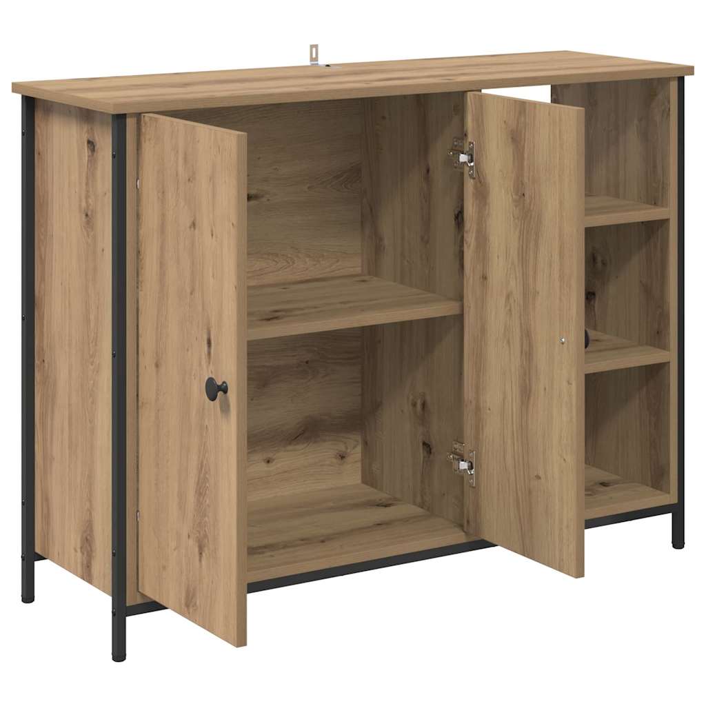 Buffet Chêne artisanal 100 x 33 x 75 cm Bois d'ingénierie - XIOS