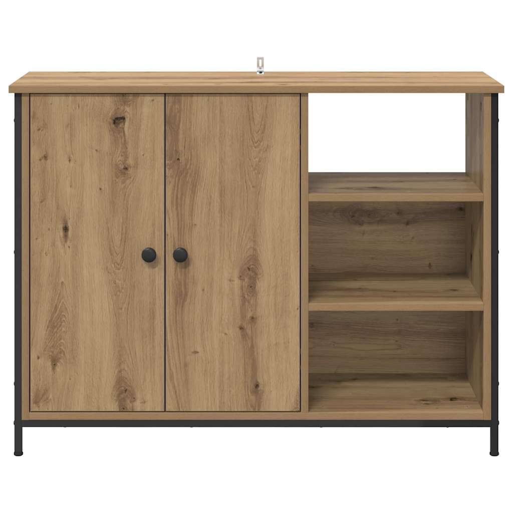 Buffet Chêne artisanal 100 x 33 x 75 cm Bois d'ingénierie - XIOS