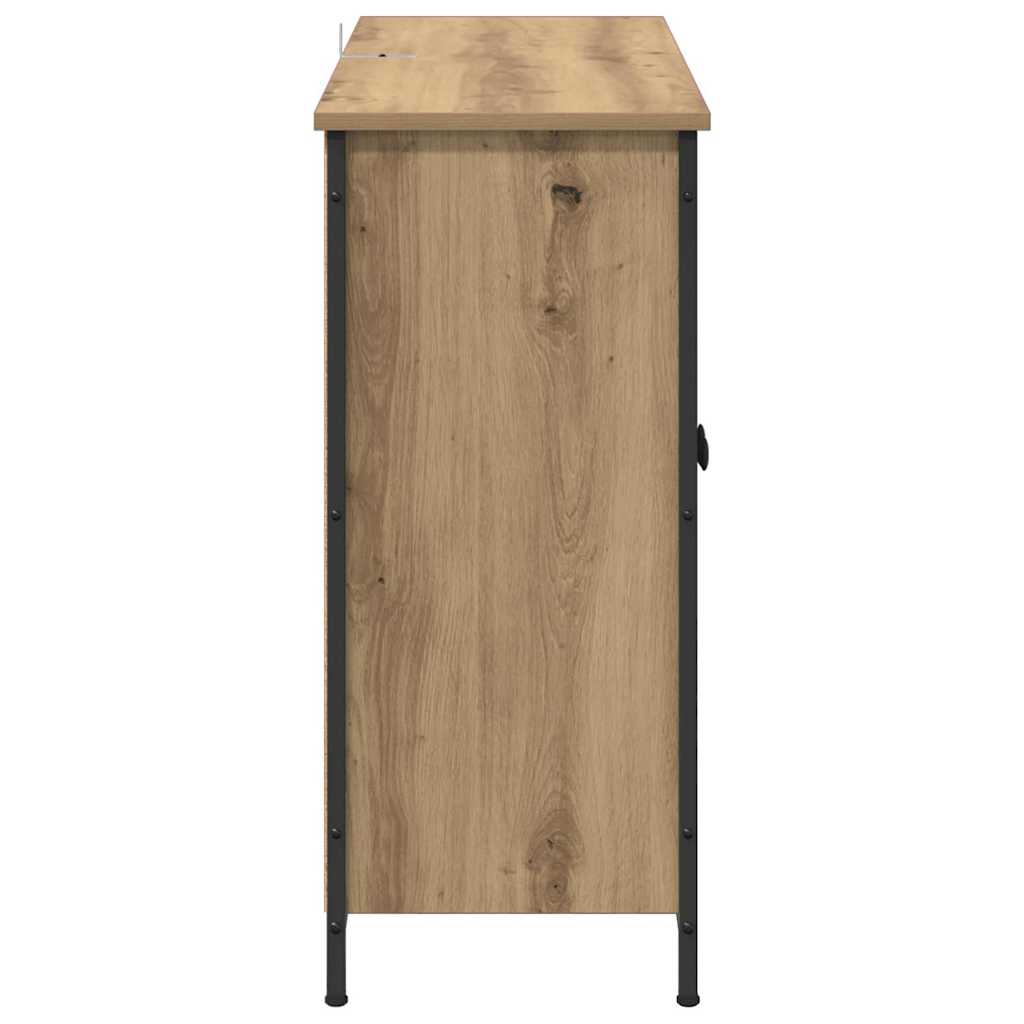 Buffet Chêne artisanal 100 x 33 x 75 cm Bois d'ingénierie - XIOS