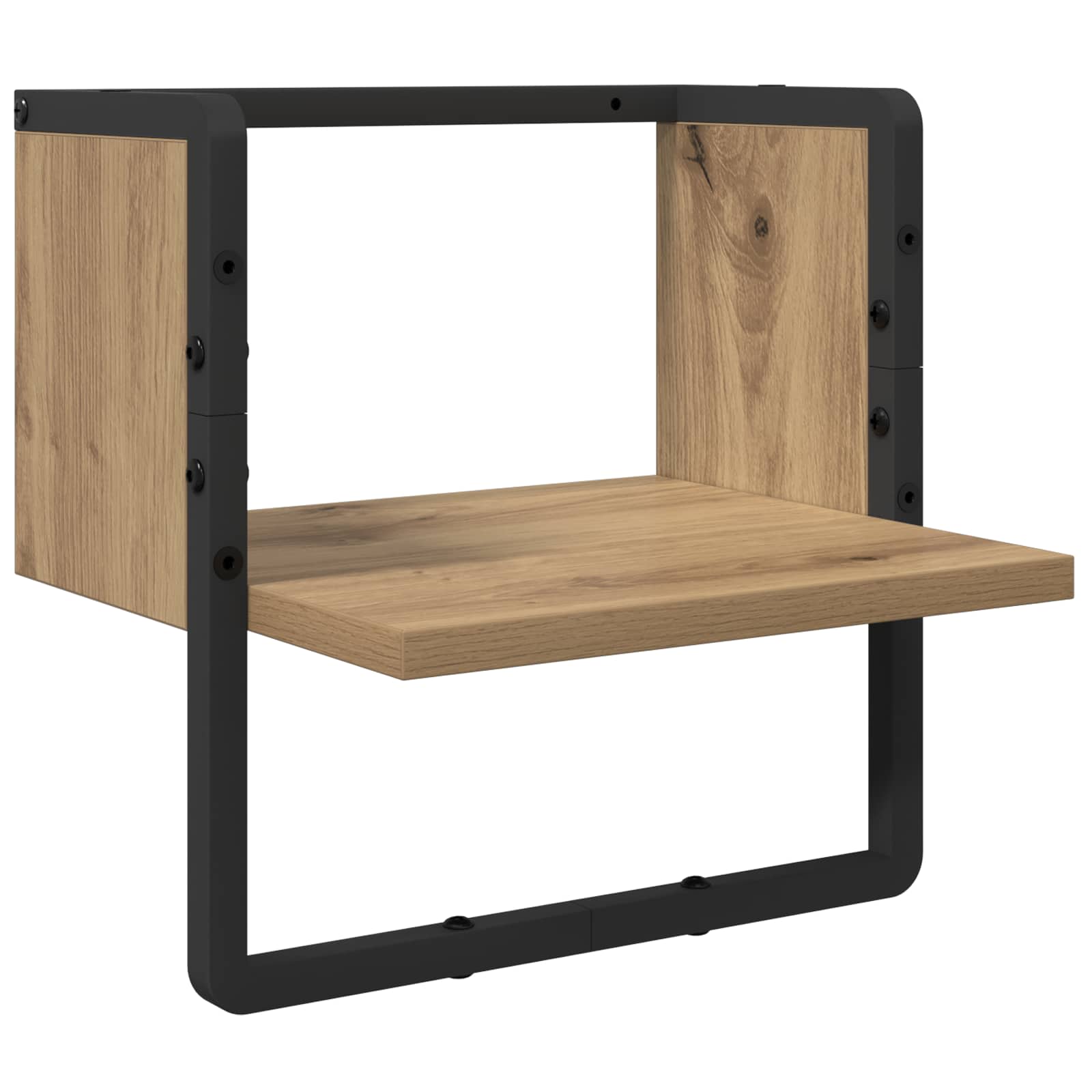 Ensemble d'étagères murales avec étagère 6 pcs Chêne artisanal - XIOS