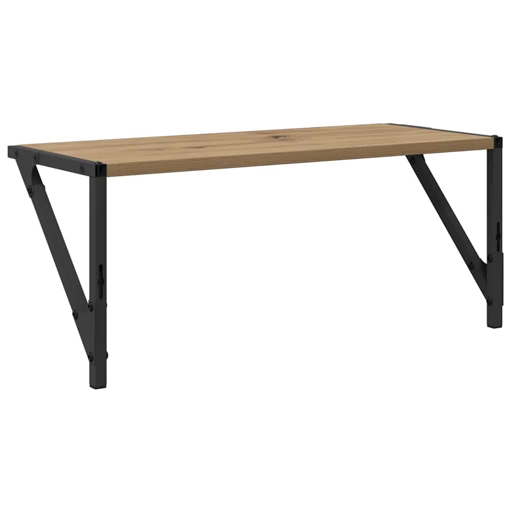 Étagères Murales 2 pcs Chêne artisanal 60 x 25 x 25,5 cm - XIOS